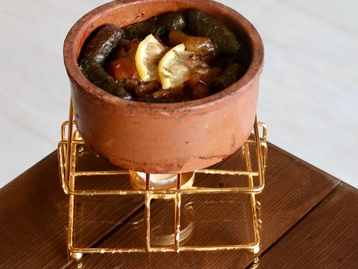 طاجن عكاوي بورق العنب