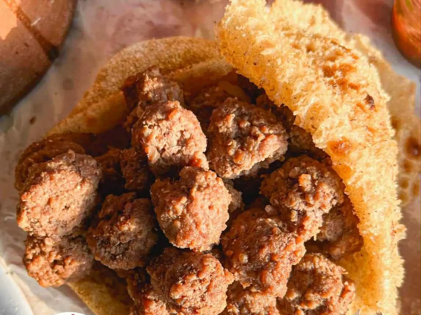 رغيف كفته محمره