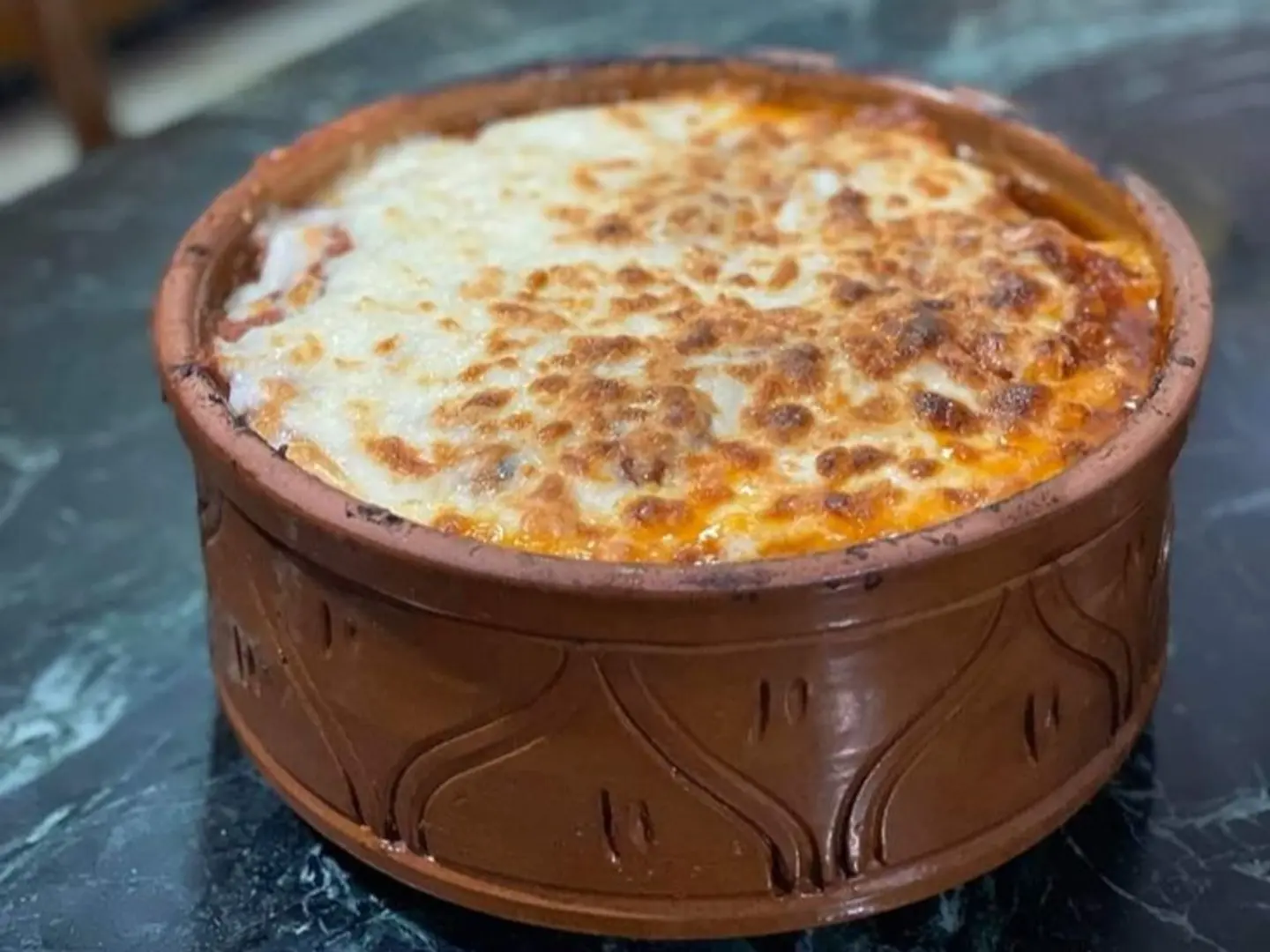 طاجن مكرونه بالبشاميل