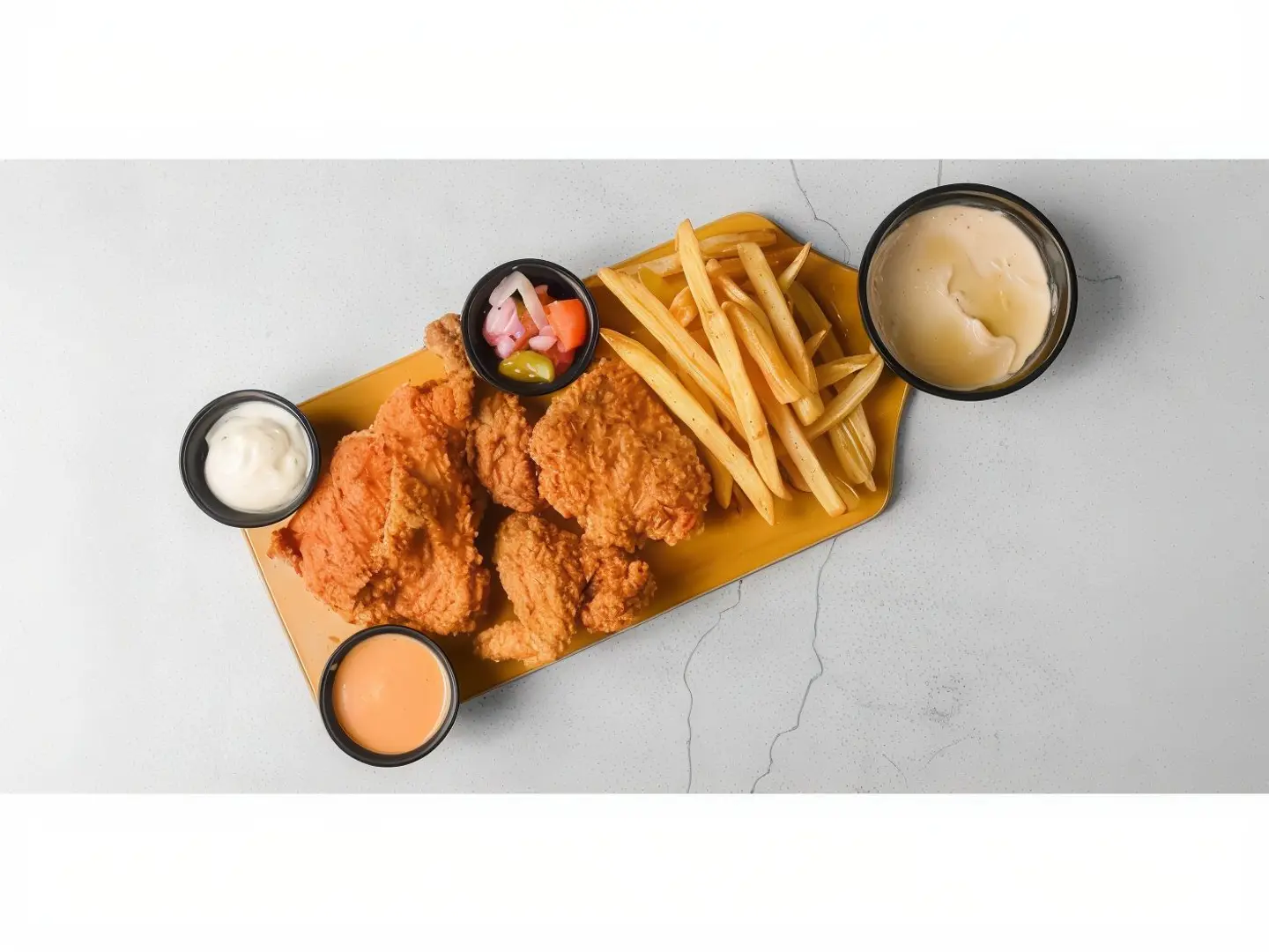 Broasted Chicken Plate