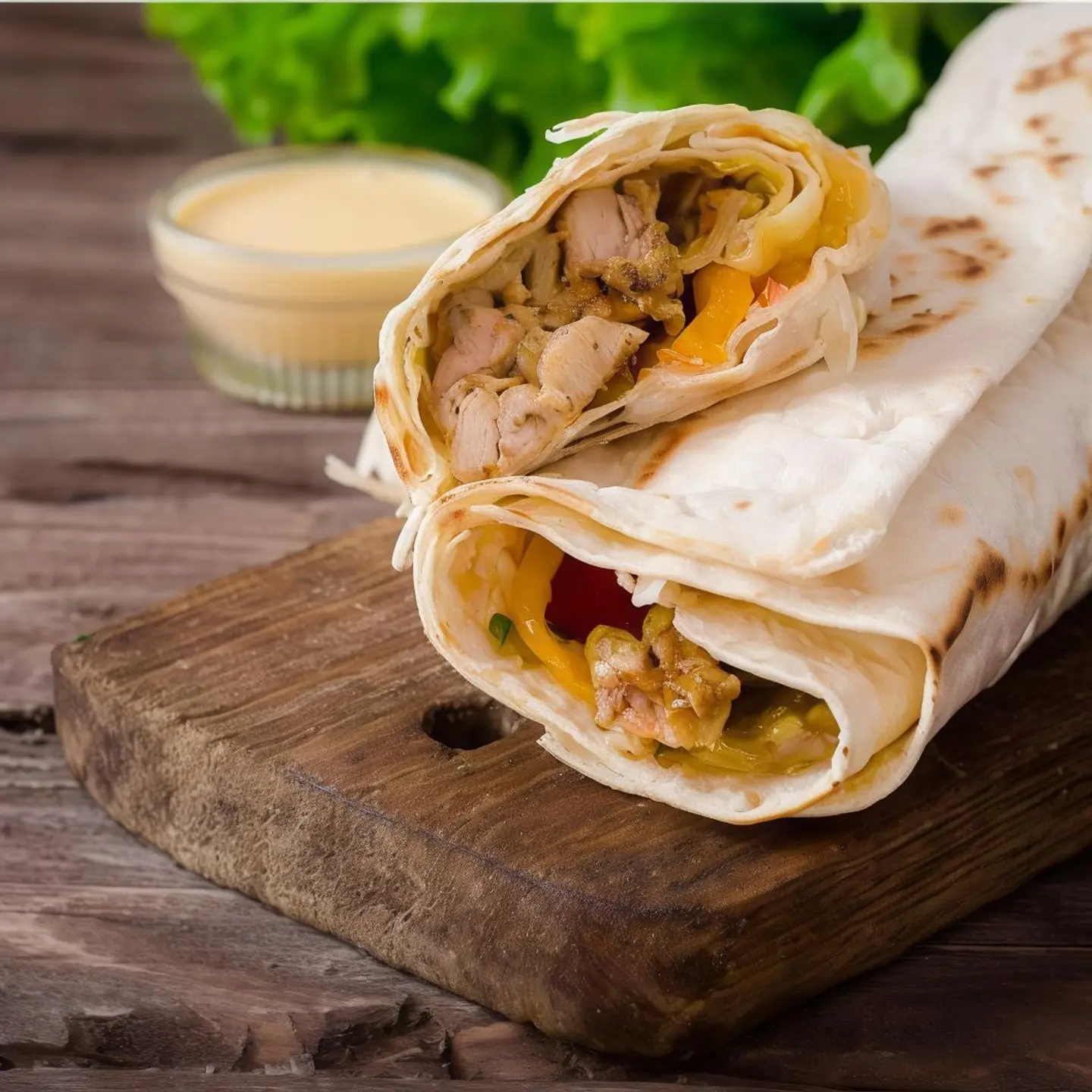 Chicken Shawarma Regular Bread