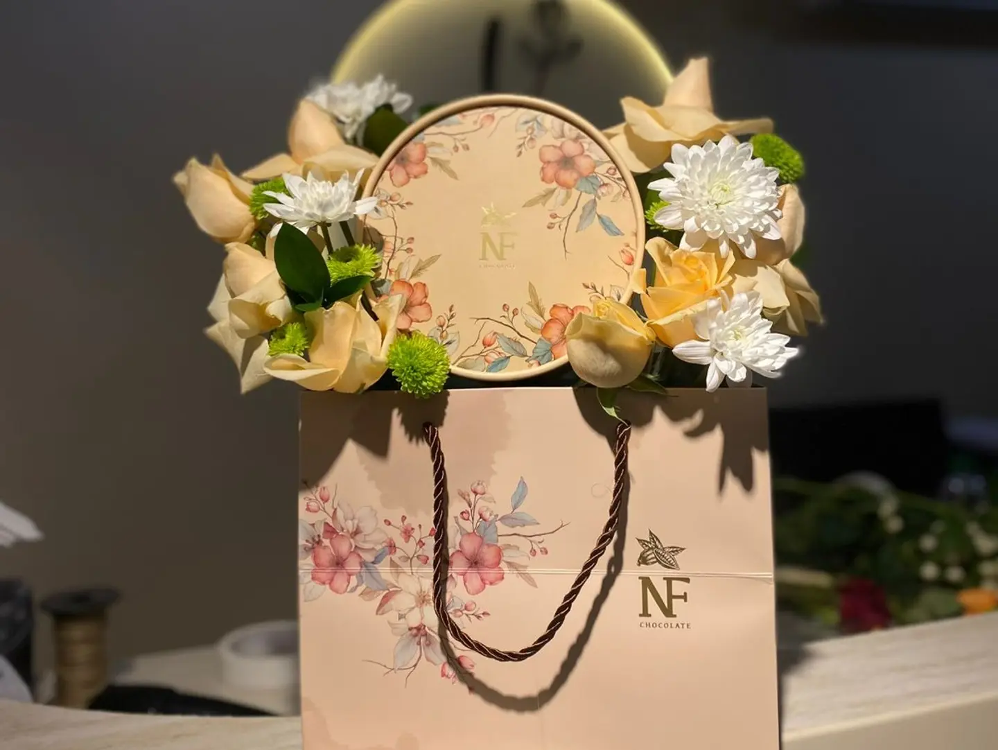 بوكس حلا مع ورد