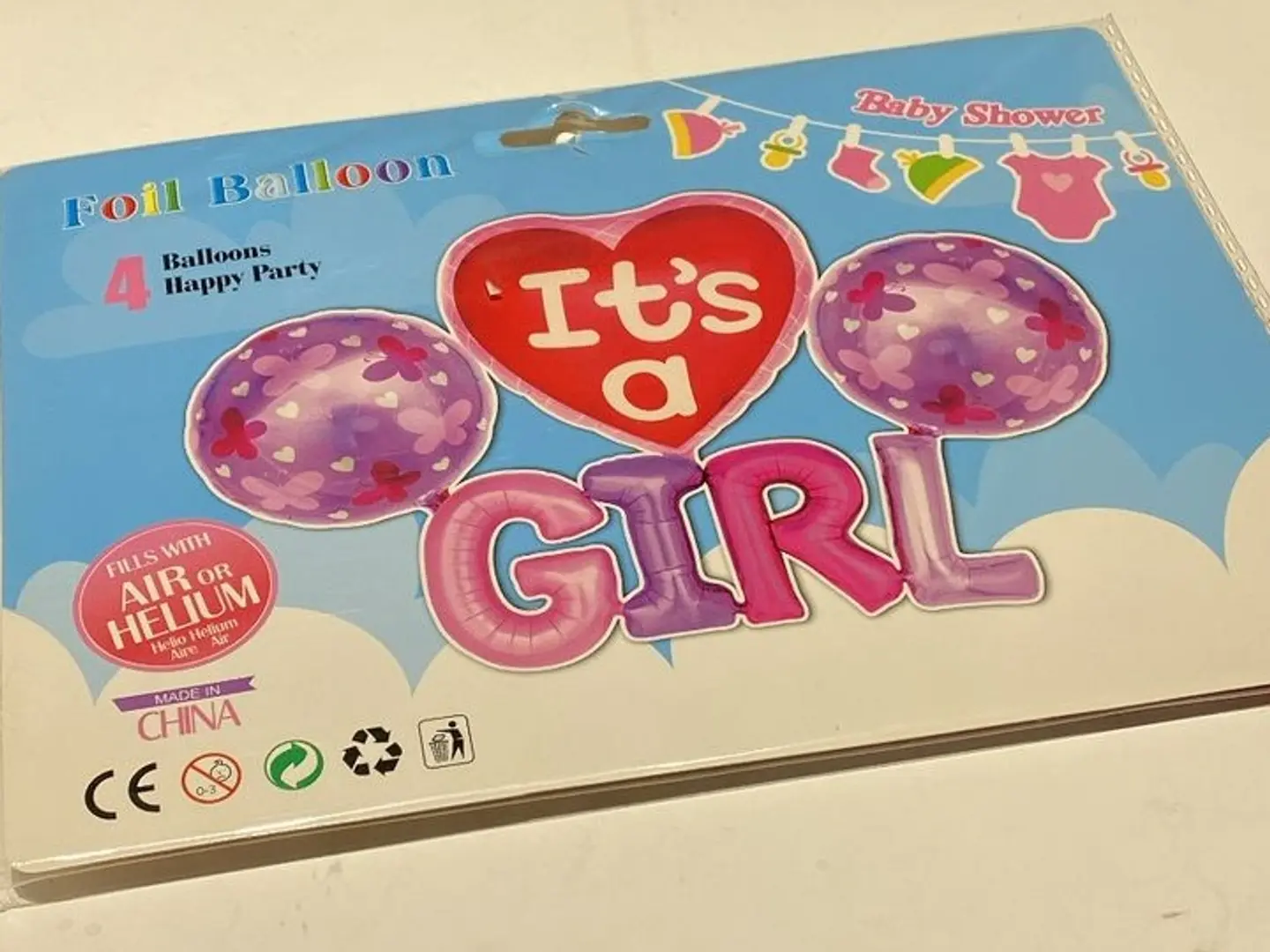 بالون تحديد الجنس بنت 1