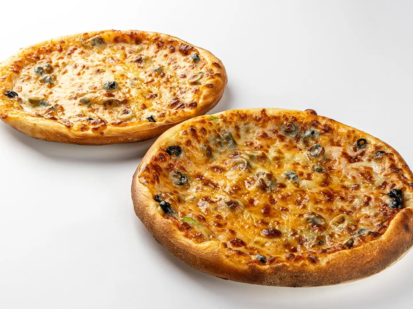 بيتزا خضار دبل