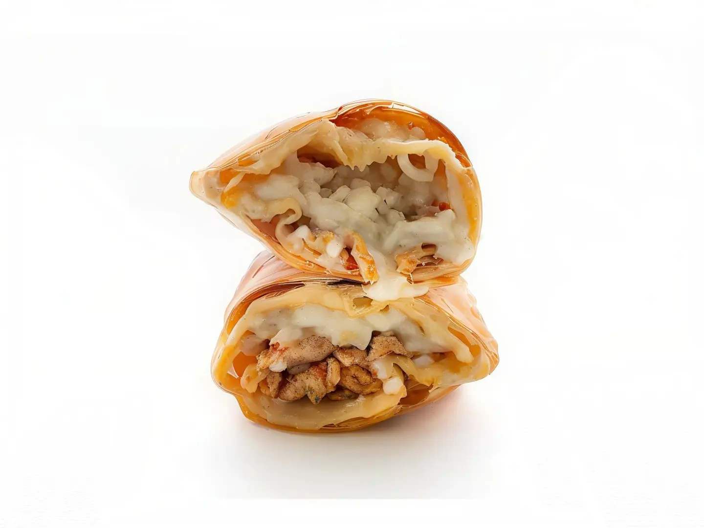 عرايس دجاج جبن