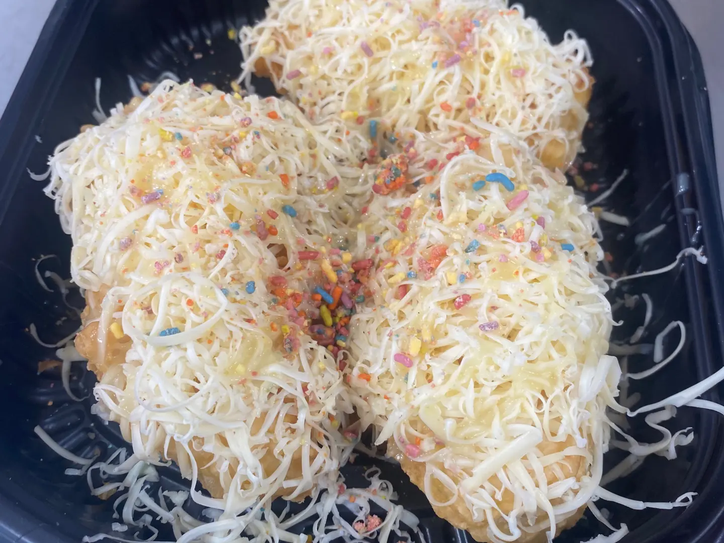 موز مقلي بالجبن