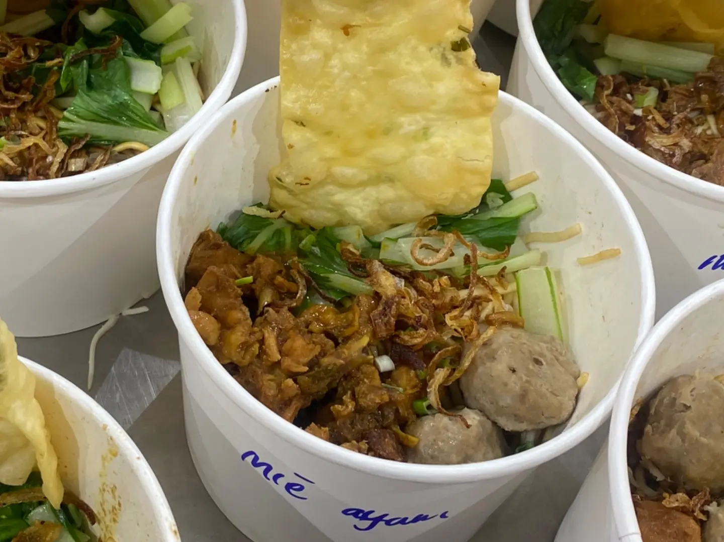 نودلز الدجاج باكسو