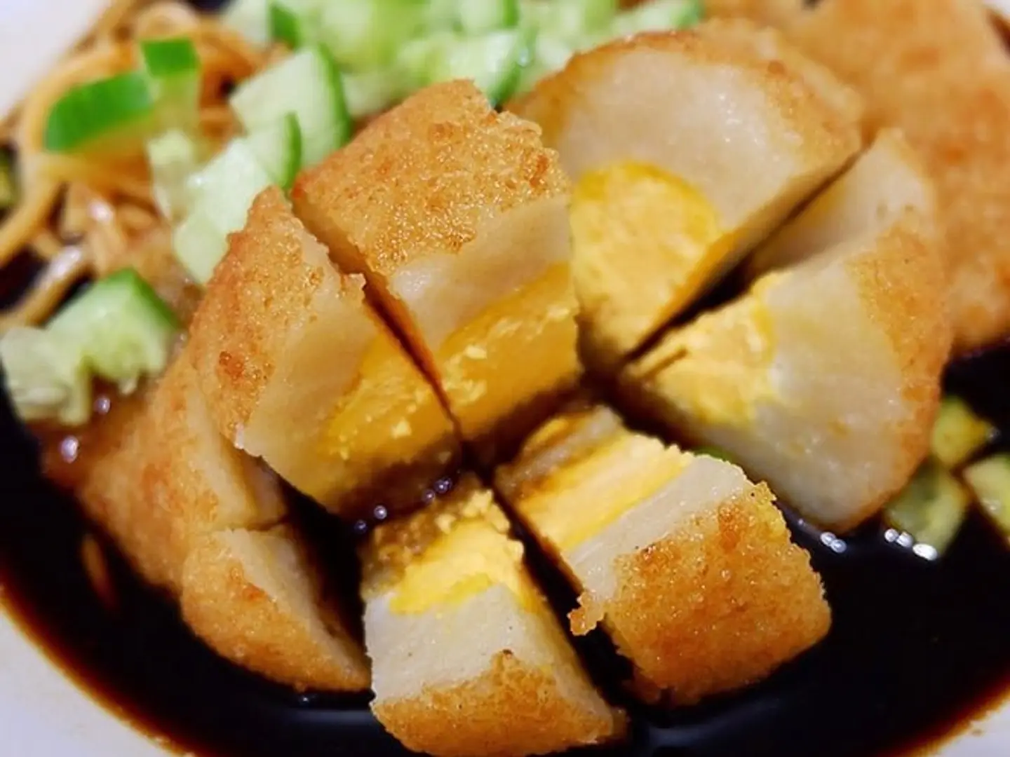 ِمْبِك باليمبانغ أو سمك بالكعك على طريقة باليمبان