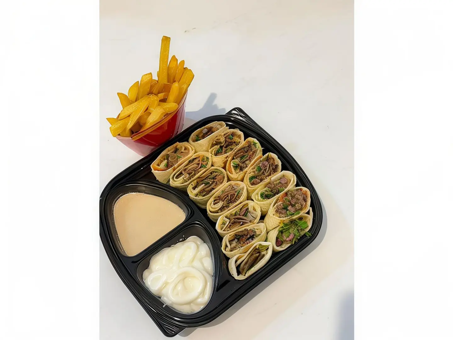 صحن عربي دجاج 14 قطعة