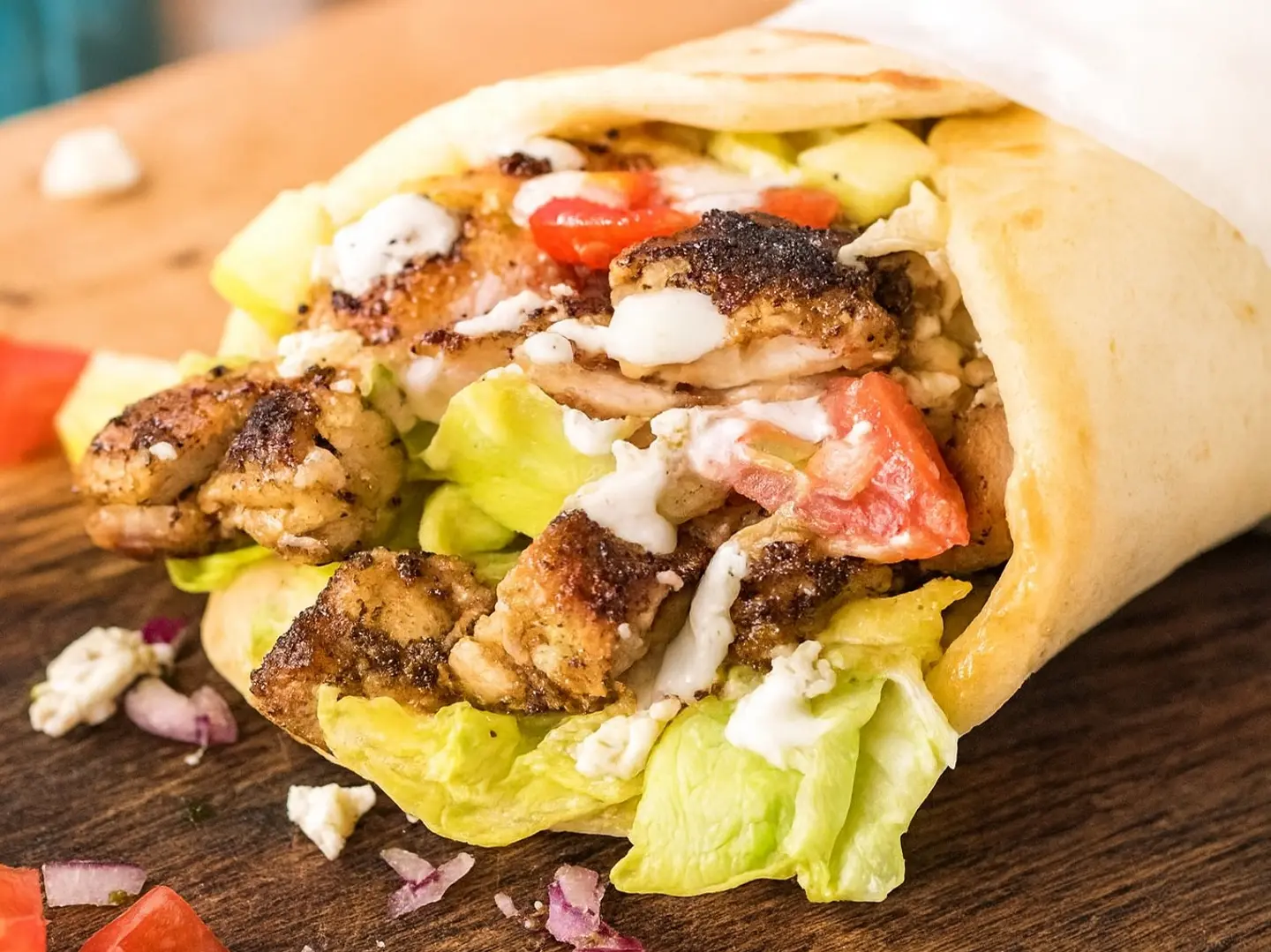 Chicken Shawarama   Medium