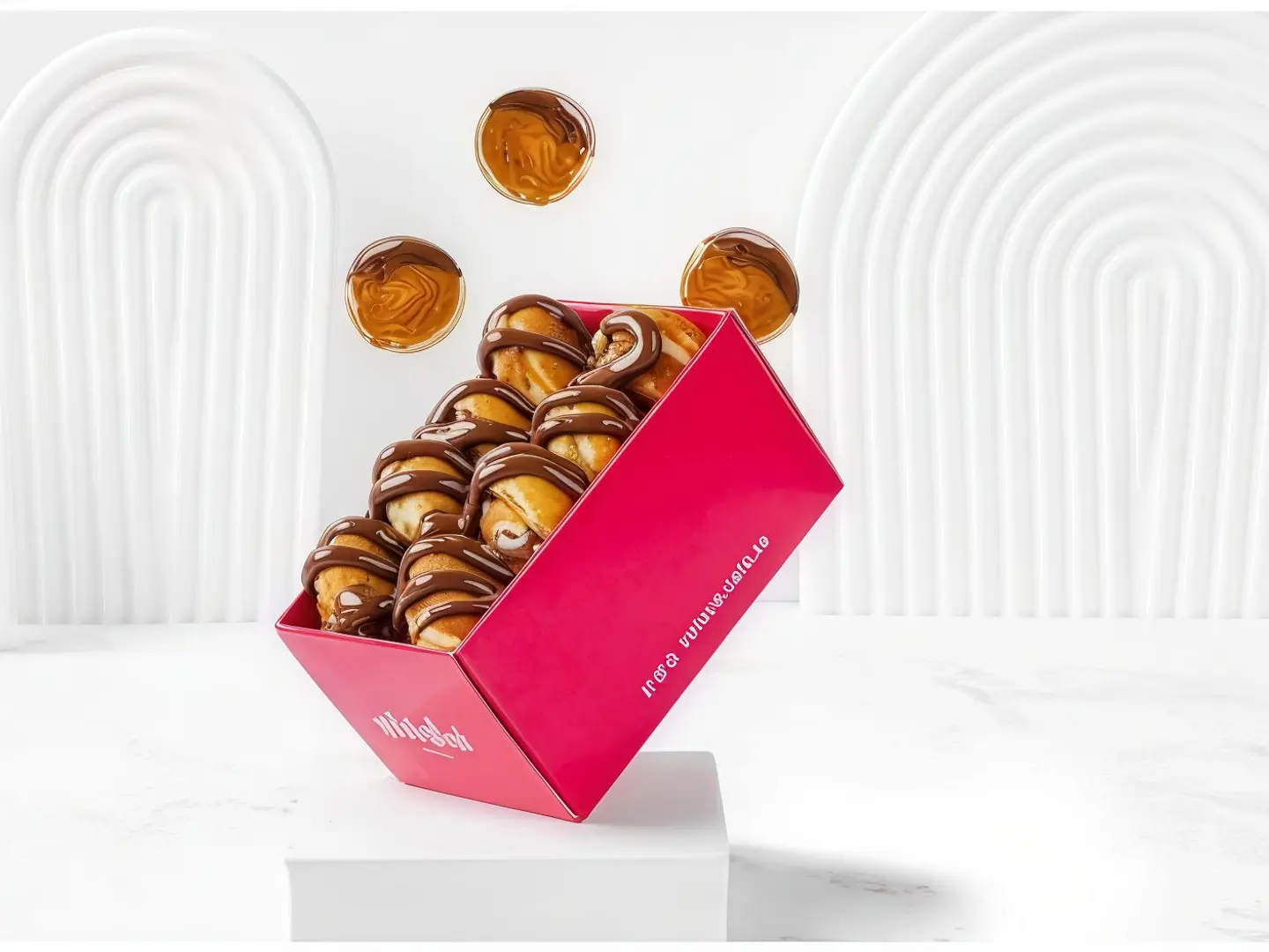 ميني بان كيك نوتيلا