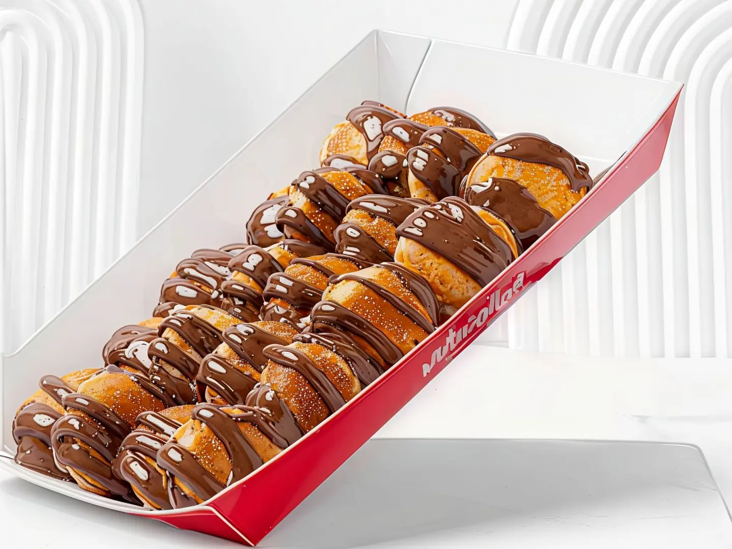 Large Nutella Mini Pancakes