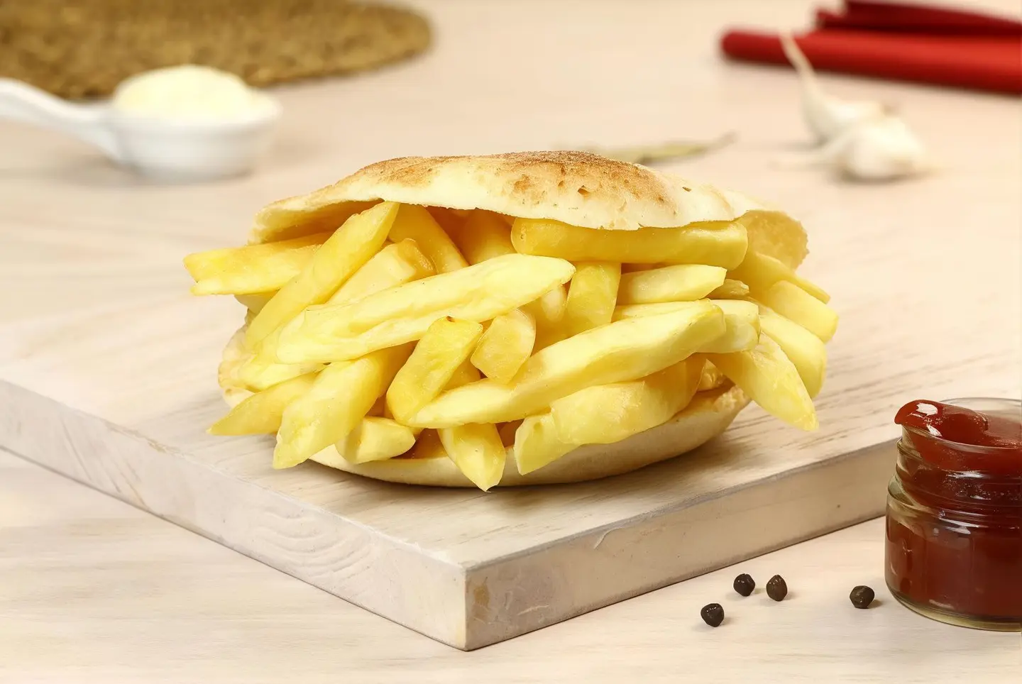 Potato Finger Sandwich