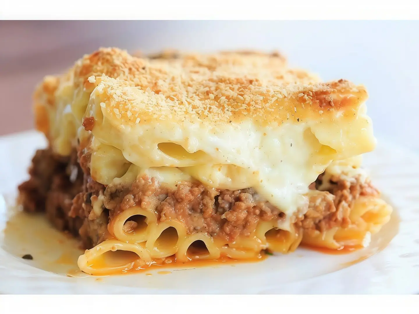 Beef Béchamel Pasta
