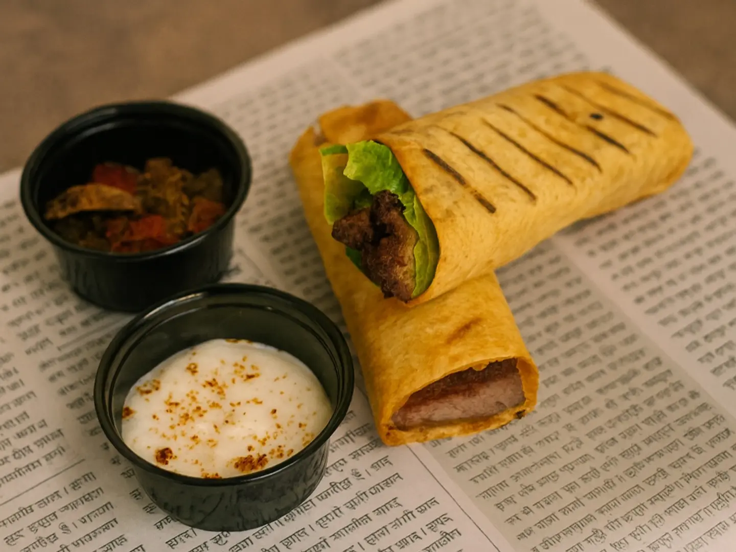 Meat Kka Wrap