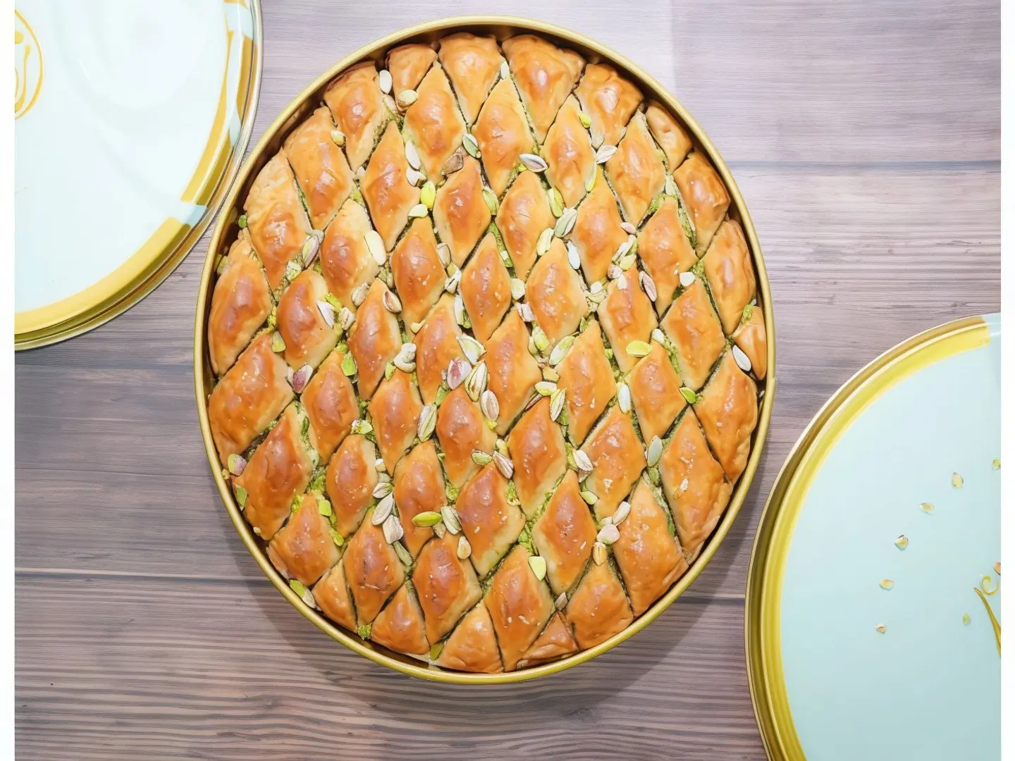 Pistachio Baklawa