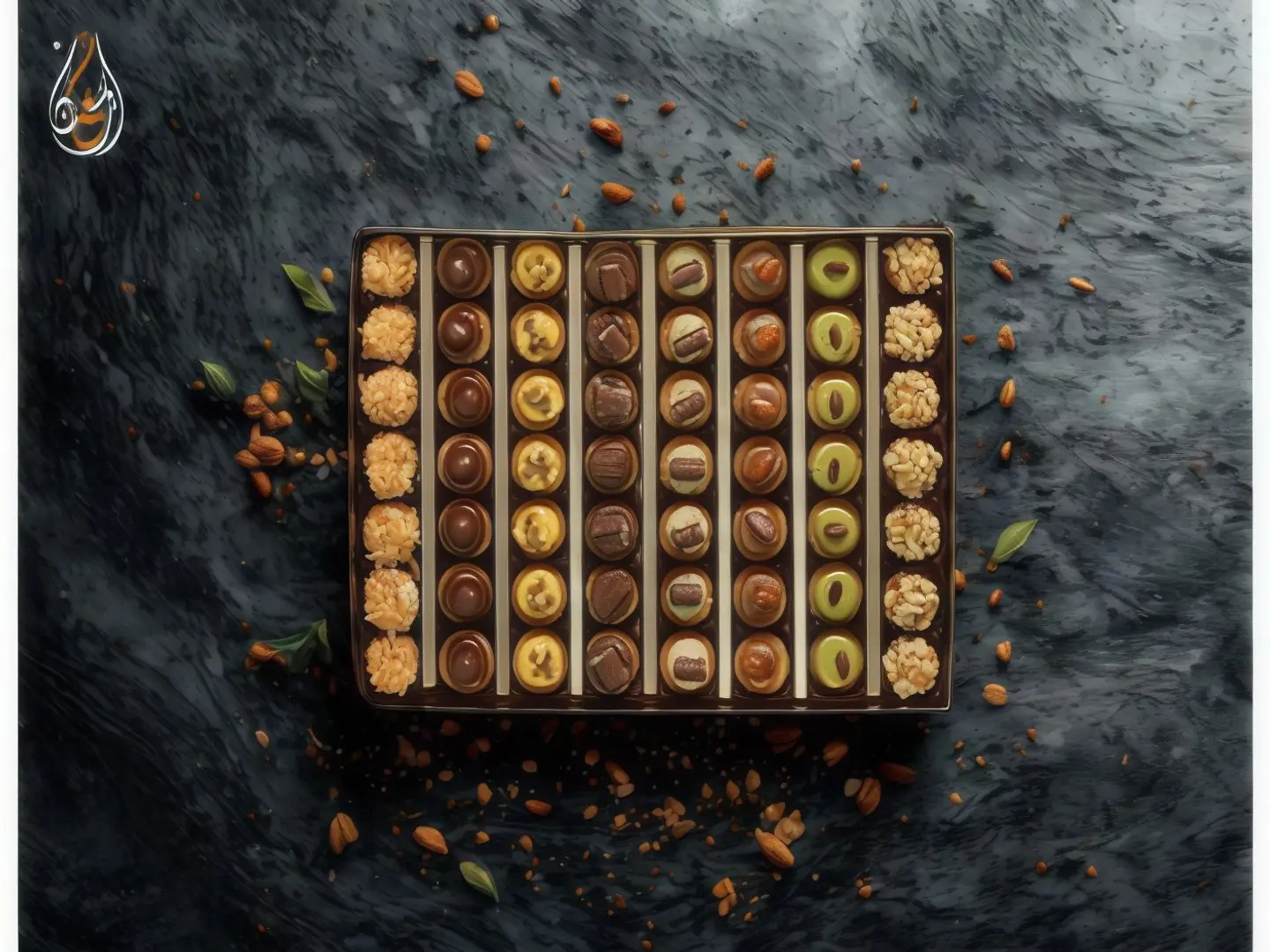 Petit Four Tart With Nuts