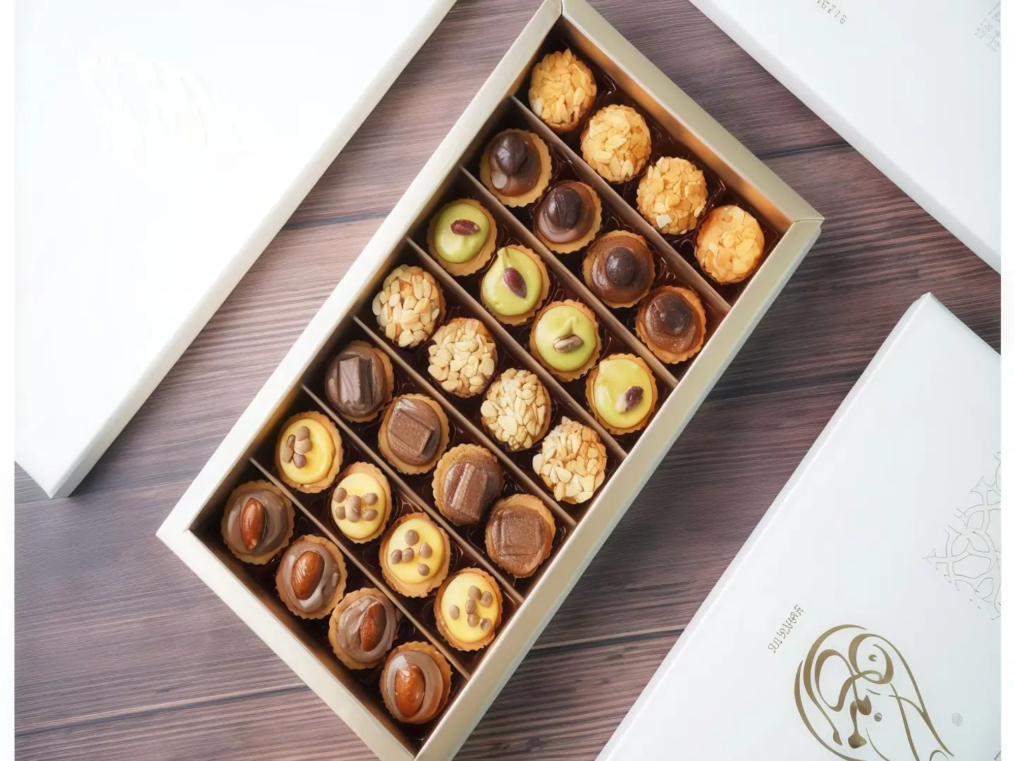 Small Box Of Nut Tart