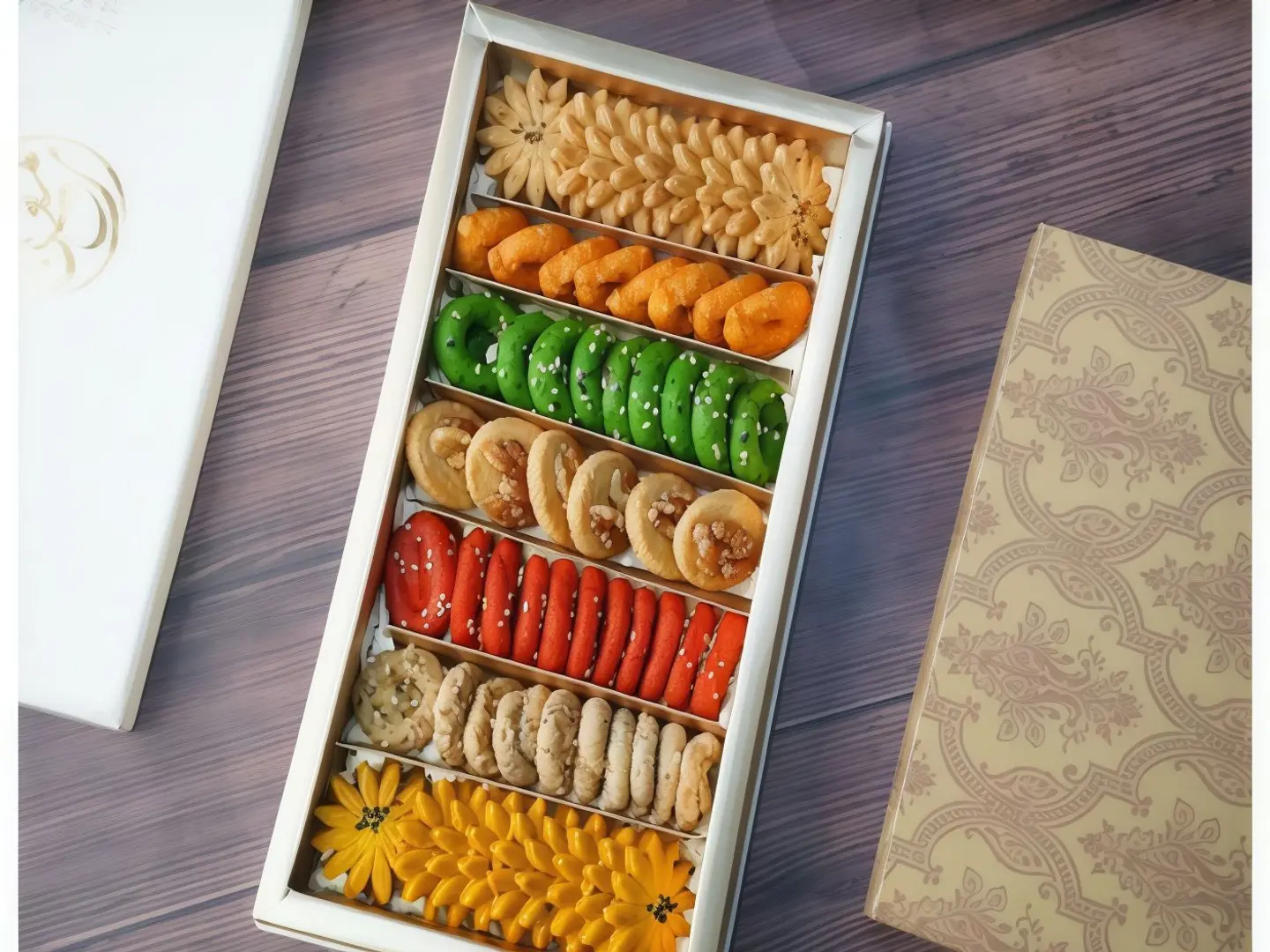 Small Box Of Salty Pastries