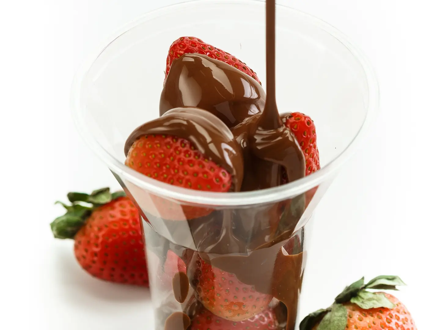 Strawberry Cup With Chocolate