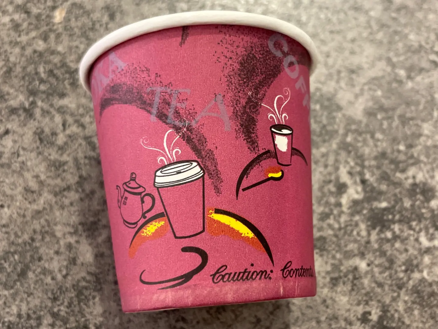 أكواب قهوة ورق