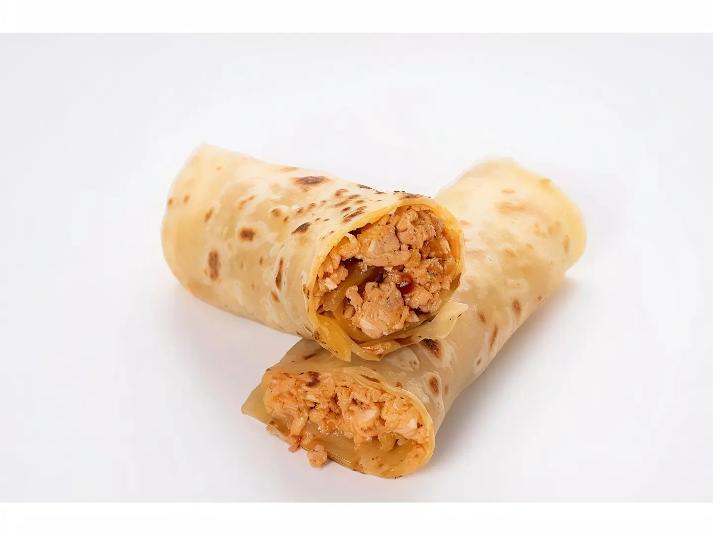 Chapati With Minced Meat And Cheese