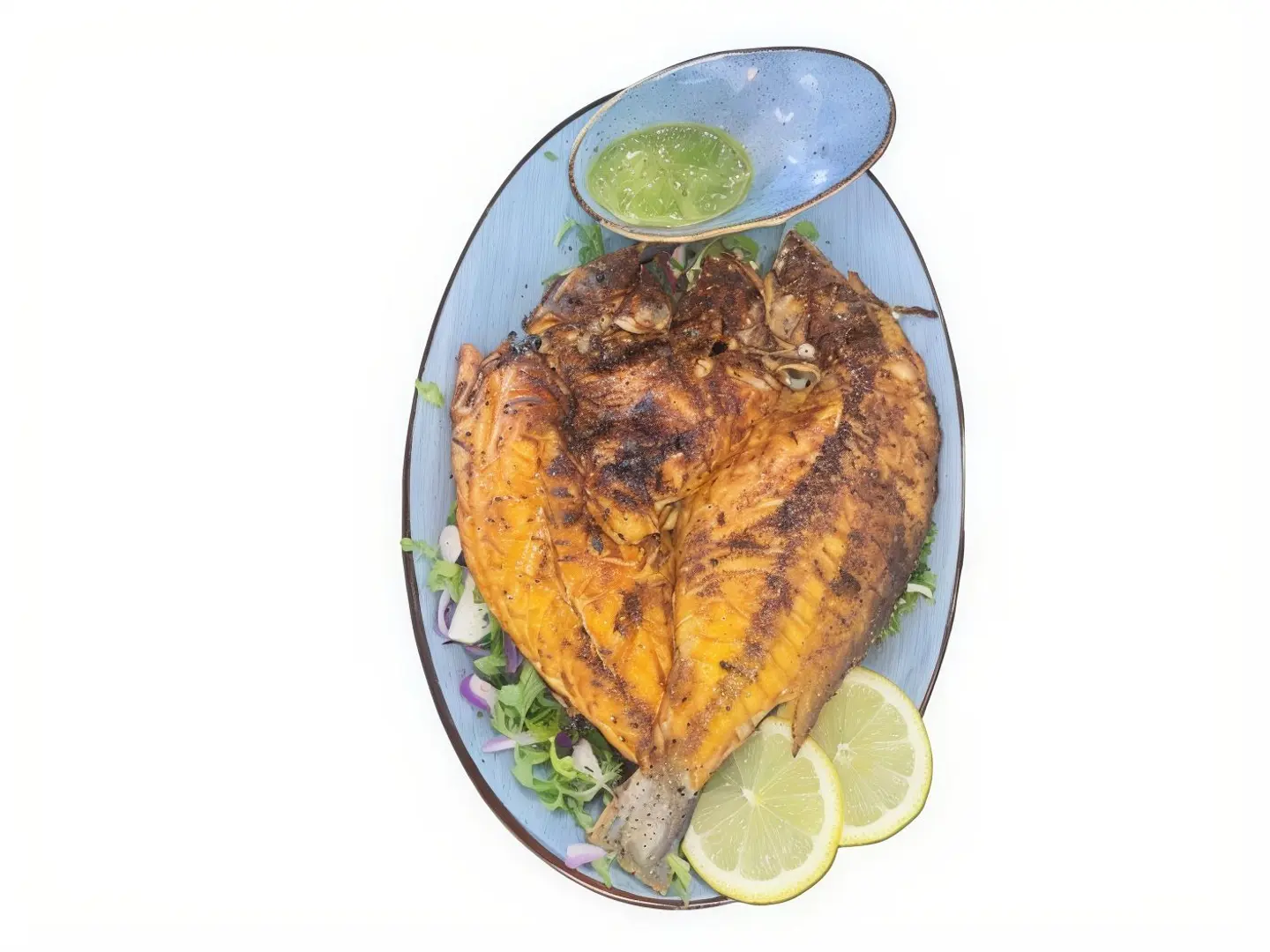 Charcoal Grilled Supreme Fish