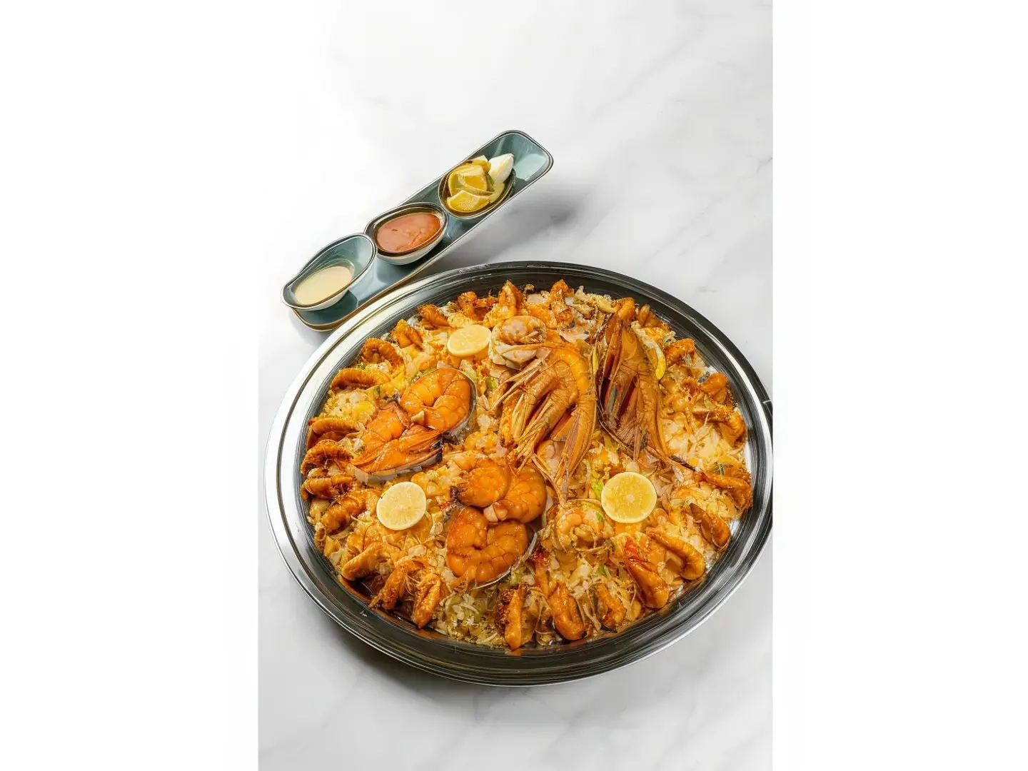 Andaq, Shaari, Knaad, Shrimp (For 5 People)