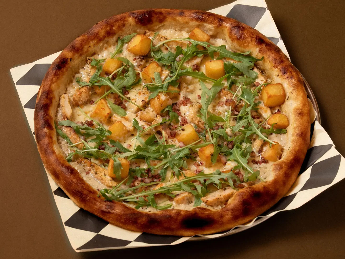 Smoked Chicken Pizza