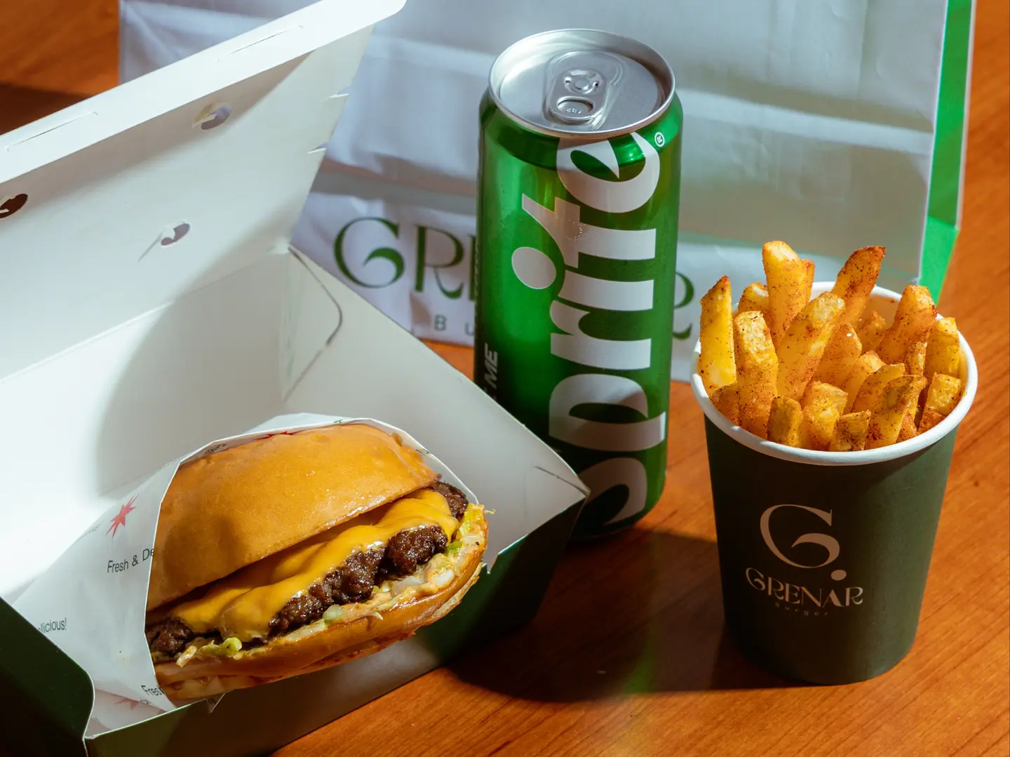 Classic Beef With Fries Meal