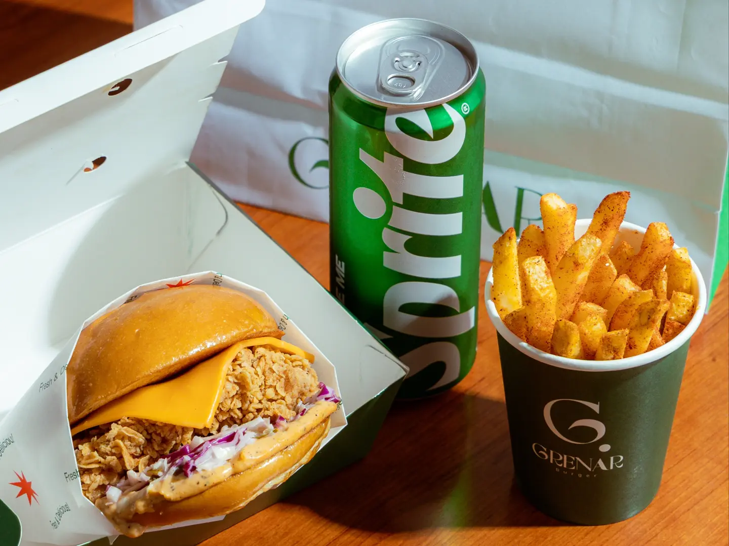 Classic Chicken With Fries Meal