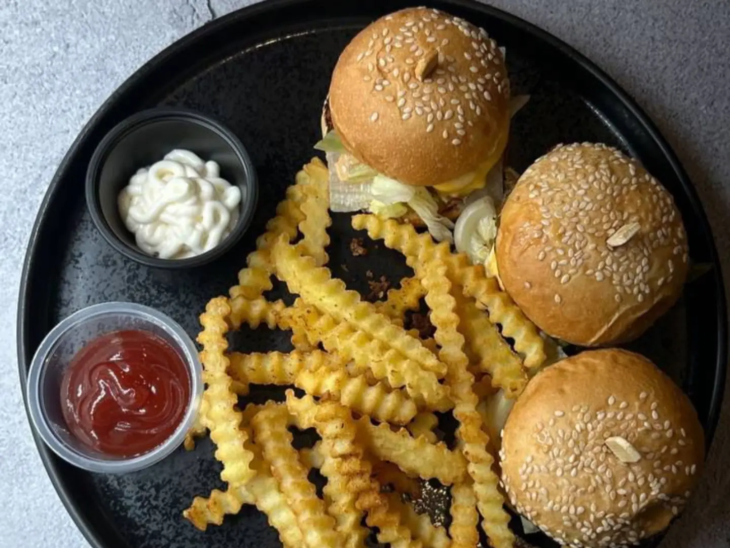 سلايدر برجر دجاج