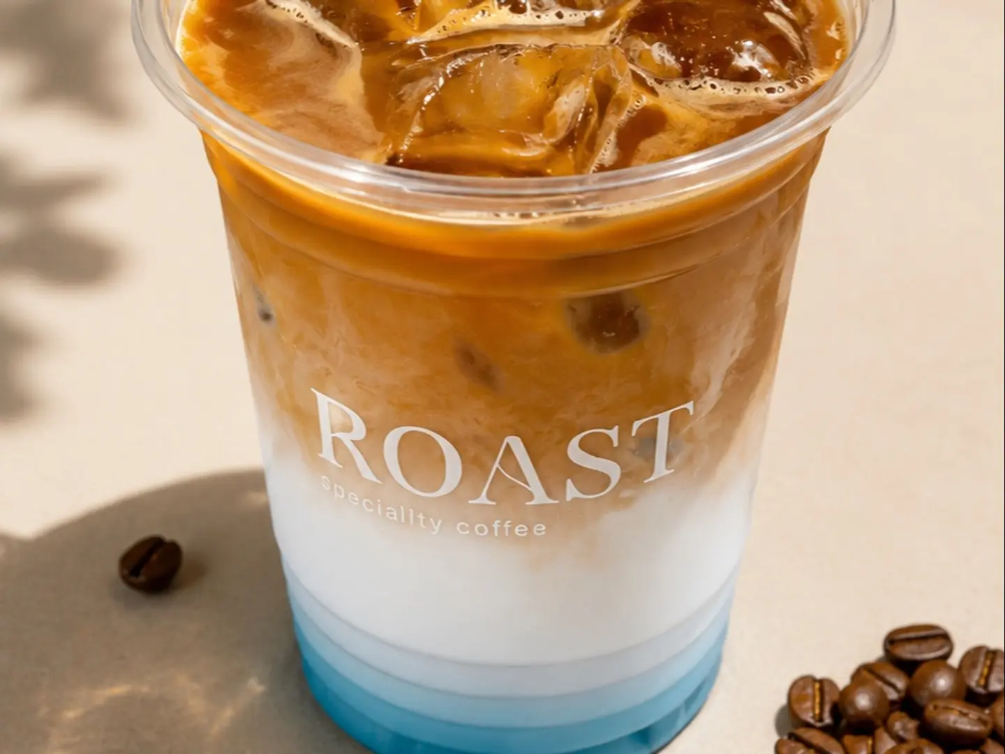 Iced Blue Latte