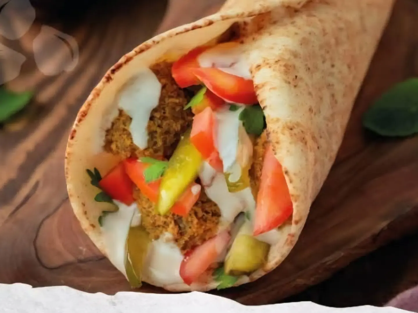 Falafel Lbnani With Egg