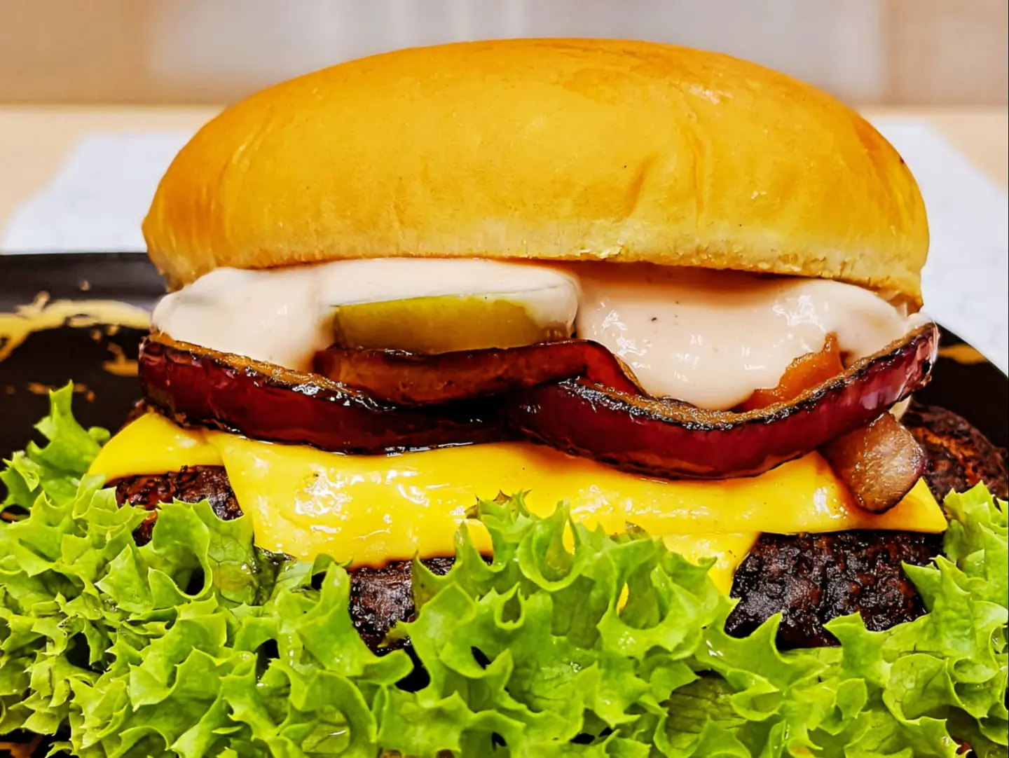 Beef Burger Meal Freesh