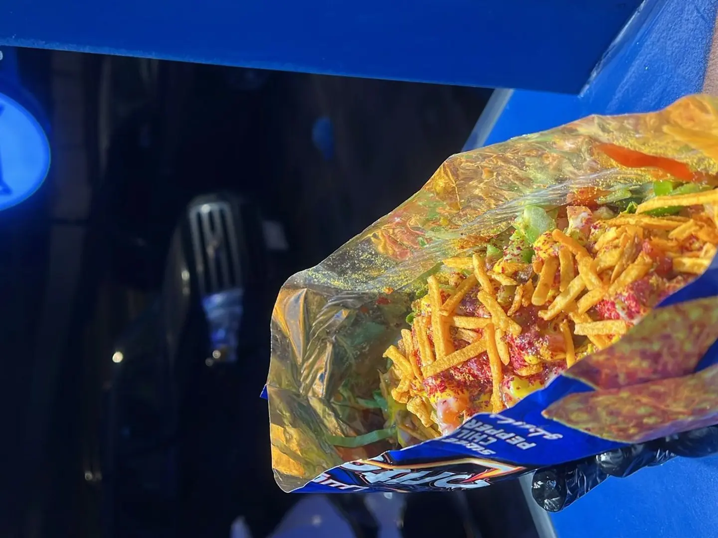 شيبس خلطة مع الدجاج