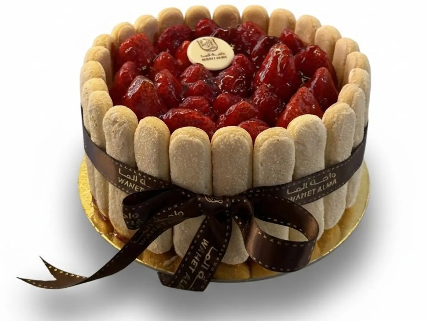 Large Strawberry Cake