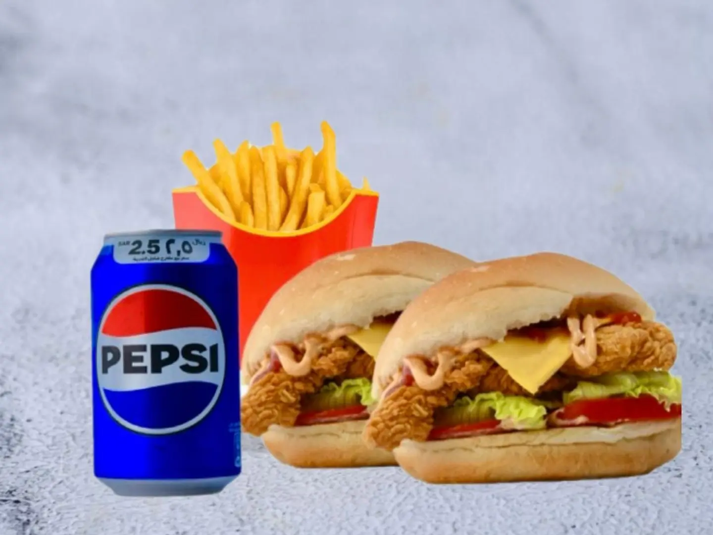 وجبة اثنين برجر زينجر