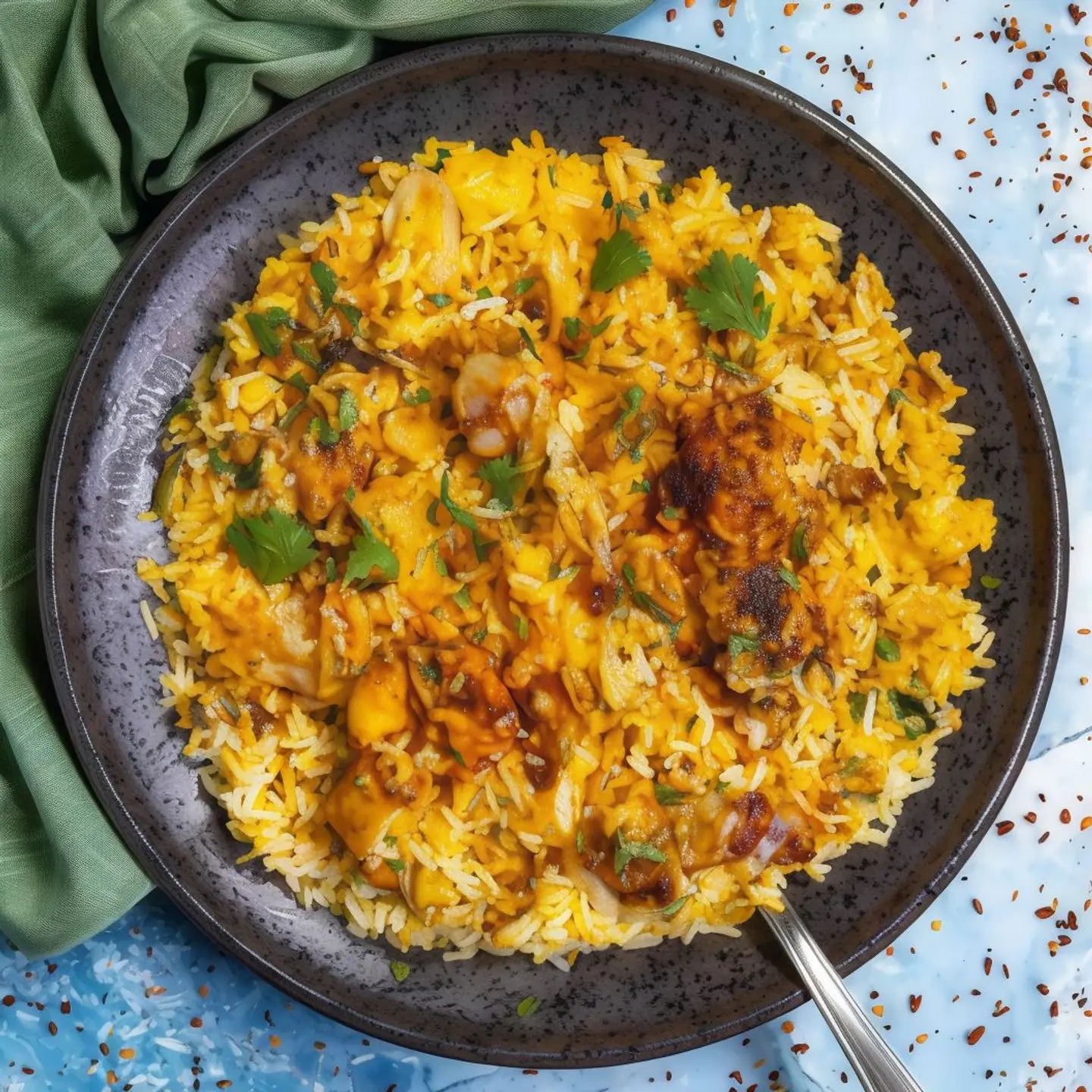 Chicken Dum Biriyani Indian