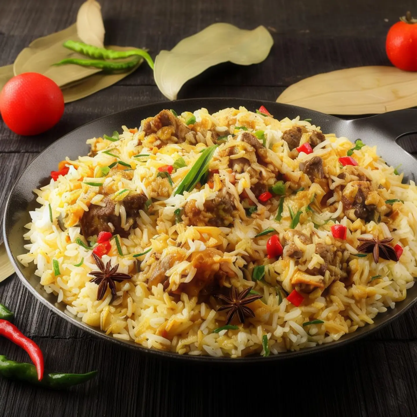 Mutton Tawa Pulav