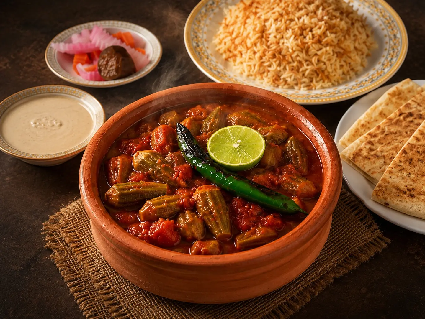 Egyptian Okra Tagine