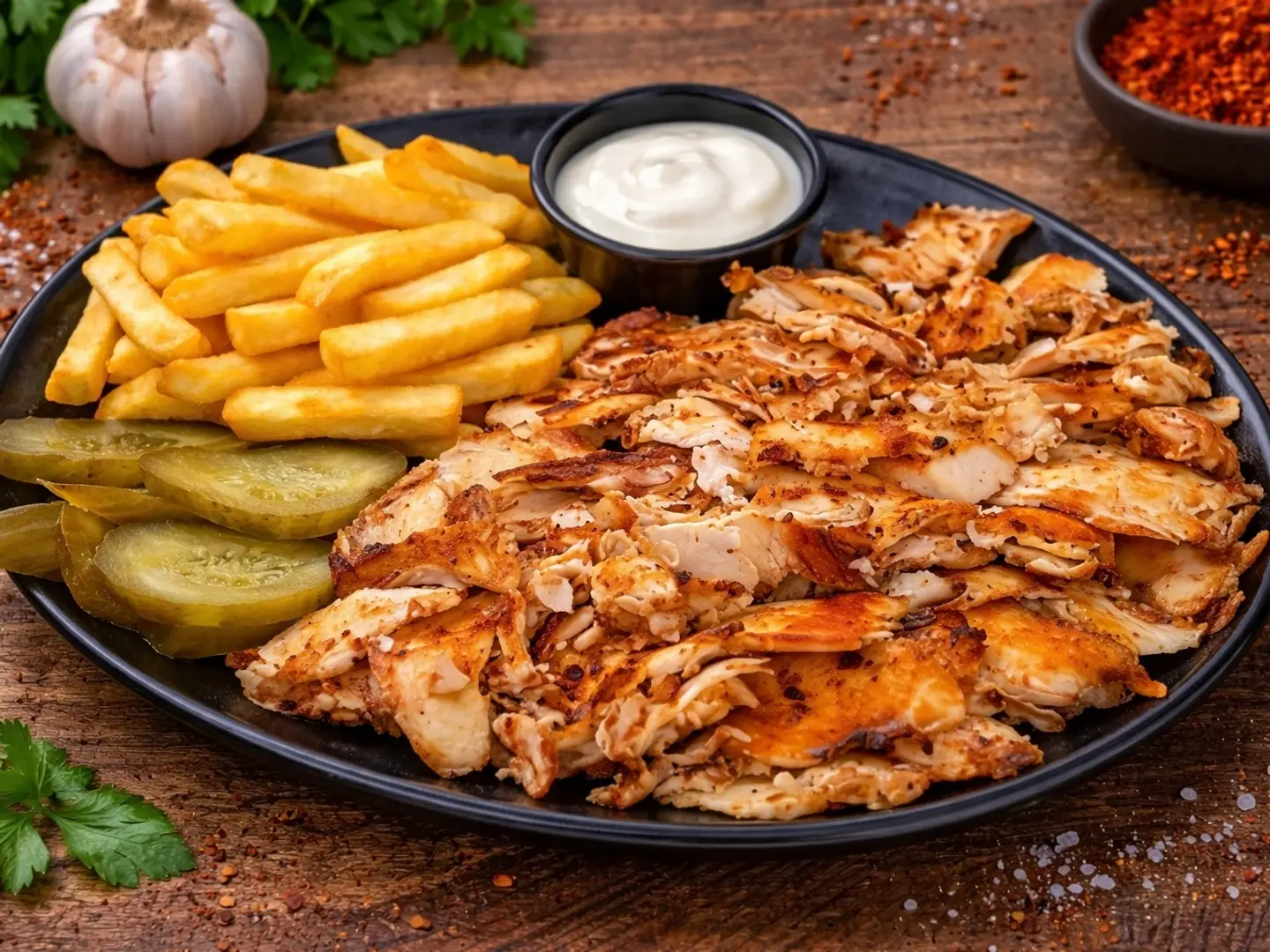 صحن شاورما فاهيتا