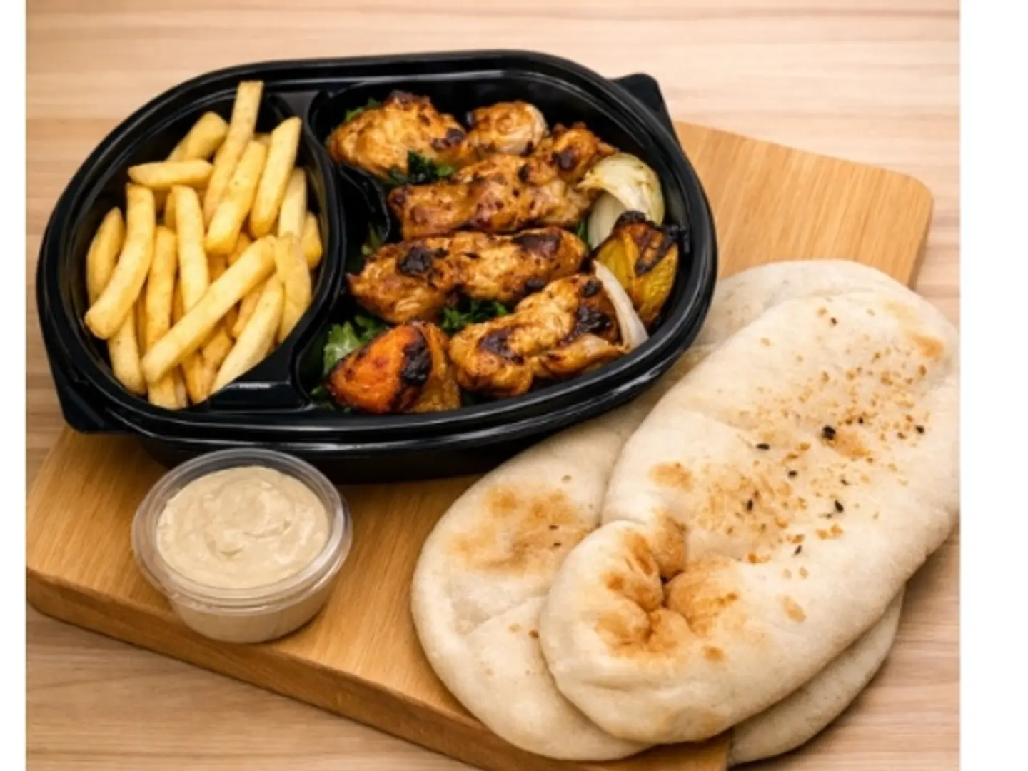 وجبة شيش طاووق