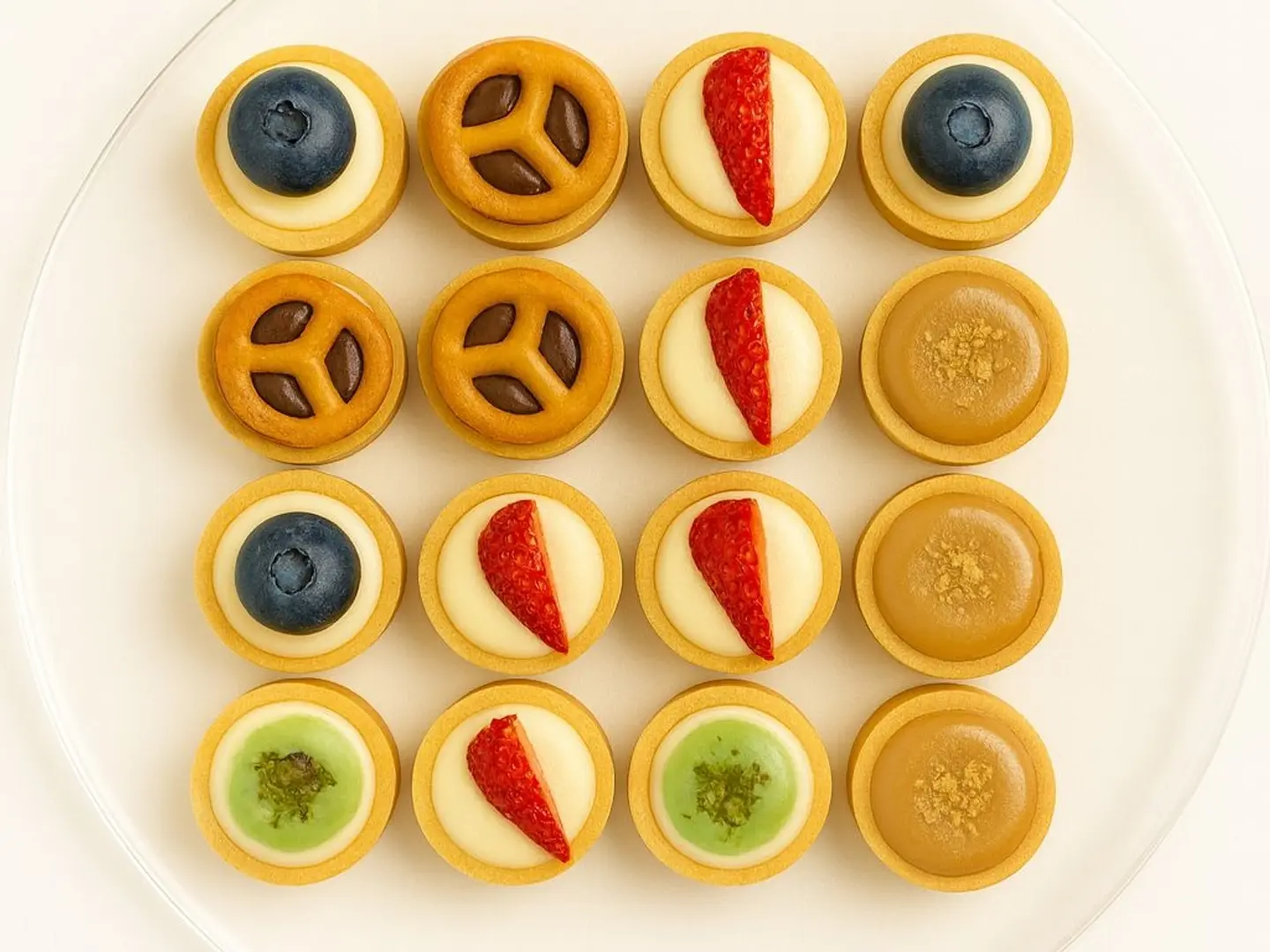 Box Mini Tart - 8 Pieces
