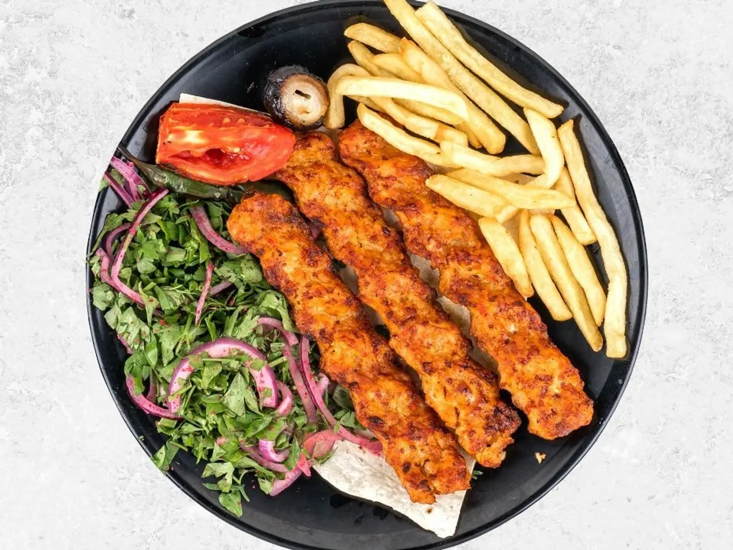 Chicken Kebab Plate