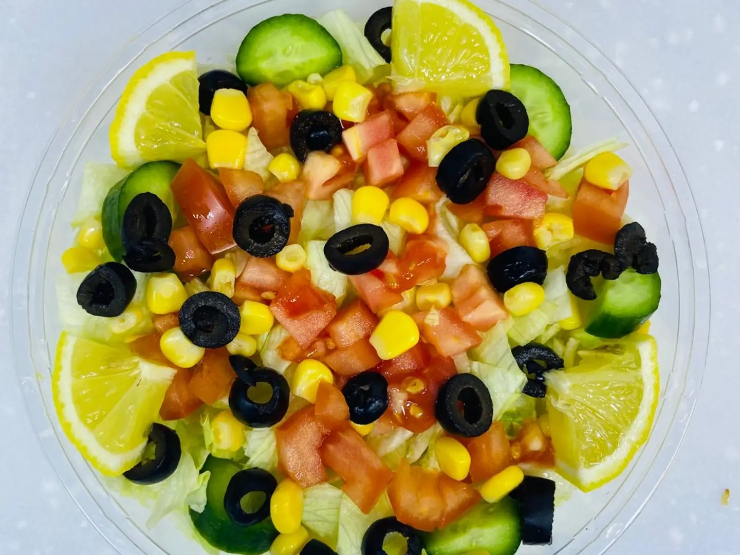 سلطة الخضار الصحية