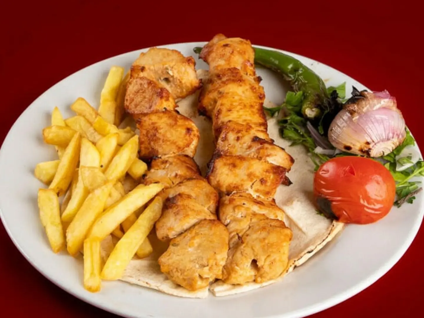 Shish Tawook Plate