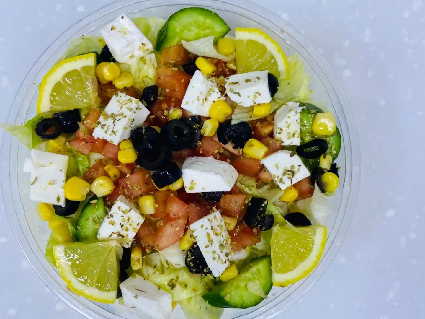 سلطة يوناني الصحية