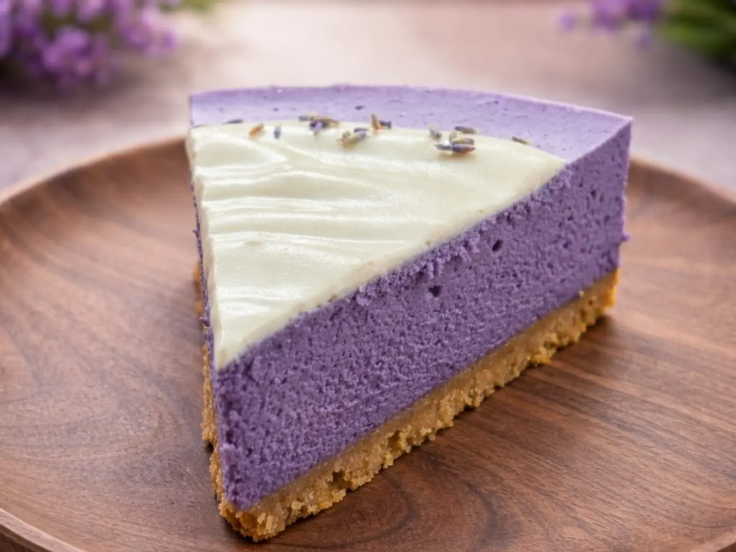 Lavender Cheesecake