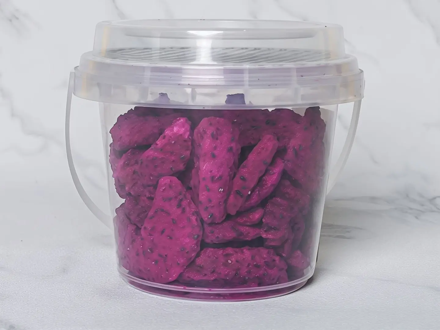 فاكهة التنين مجففة بالتبريد